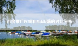 百度推广PC端和Mobile端的对比分析