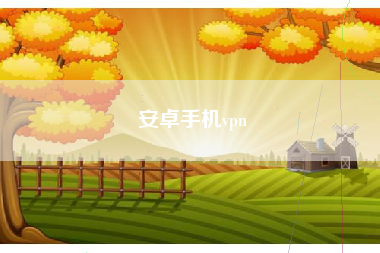 安卓手机vpn